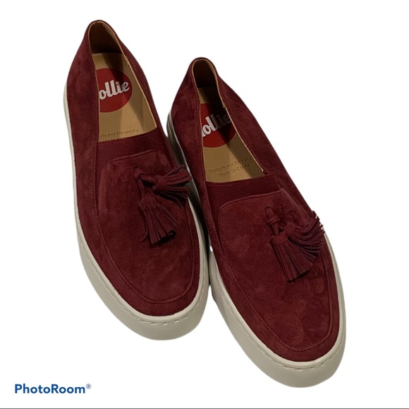 NEW Rollie Nation Suede Tassel Slip On Sneakers 6 - Picture 4 of 15